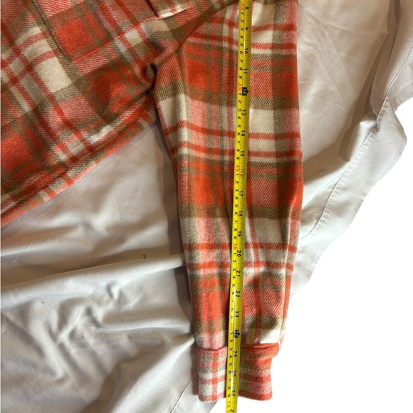 Jardines Domaine Women’s Plaid Orange & Cream Kamelena Jacket - Picture 10 of 12